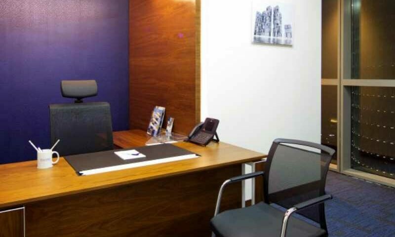 Single workstation at Alliance Qatar